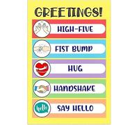 Kindergarten Classroom Must Haves - 16 Educational Posters for Preschool, Laminated Wall Charts for ABC, Numbers, Shapes, Weather, Seasons(Unframed,16x24inch(40x60cm))