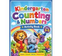 kindergarten Counting & Numbers: Math Toddler Learning Games for Ages 3-5, Number Tracing, Counting Activities & Coloring for Preschoolers