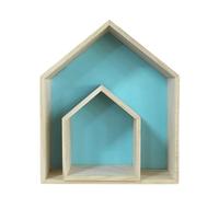 Kindergarten Cubby Rack - Holzhausregal, benutzerdefinierte Trésor Box | Naturalholz Cubby, Personalized Kids Storage Unit mit großen, kleine Fächern für Spielzeugbücher und Baby Room Organization