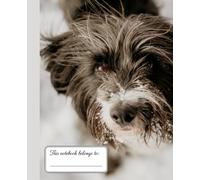 Kindergarten Handwriting Practice Composition Notebook: Wide Ruled Dotted Midline Paper, Beautiful Dog Photo Cover, 120 Pages
