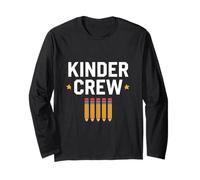 Kindergarten Has My Heart Groovy Professeur de Saint-Valentin Manche Longue