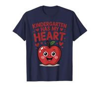 Kindergarten Has My Heart Teacher Valentine Love Kids T-Shirt