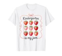 Kindergarten is My Jam Strawberry pour Les Enseignants et Les Enfants d'âge préscolaire T-Shirt