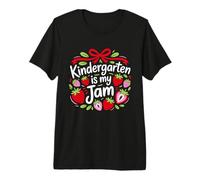 Kindergarten is My Jam Strawberry pour Les Enseignants et Les Enfants d'âge préscolaire T-Shirt Haut de Gamme