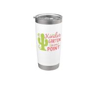 Kindergarten Is On Point Funny Back To School for Kids Gobelet isotherme en acier inoxydable double paroi