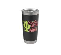 Kindergarten Is On Point Funny Back To School for Kids Gobelet isotherme en acier inoxydable double paroi