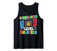 Kindergarten Level Unlocked Gamer Back to School Boy Débardeur