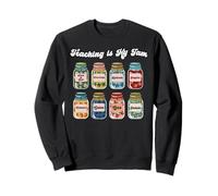 Kindergarten Pre K Teacher Teaching is My Jam Retour Sweatshirt