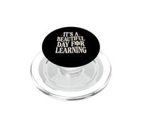 Kindergarten Teacher It's a Beautiful Day for Learning PopSockets PopGrip pour MagSafe