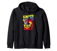 Kindergarten Vibes Back to School Teacher Student Tie Dye Sweat à Capuche