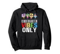 Kindergarten Vibes Only 1er Jour d'école pour Enfants, garçon et Fils, drôle Sweat à Capuche