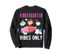 Kindergarten Vibes Only 1er Jour d'école pour Enfants, garçon et Fils, drôle Sweatshirt