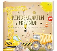 Kindergartenfreunde - BAUSTELLE: ein Album für meine ersten Freunde (Freundebuch Kindergarten 3 Jahre) PAPERISH®
