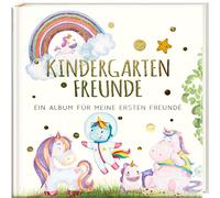 Kindergartenfreunde - EINHORN: ein Album für meine ersten Freunde (Freundebuch Kindergarten 3 Jahre) PAPERISH®