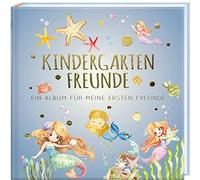 Kindergartenfreunde - MEERJUNGFRAU: ein Album für meine ersten Freunde (Freundebuch Kindergarten 3 Jahre) PAPERISH®
