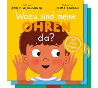 Kinderherz geprägt von Gott Paket 1-3: Pappbilderbücher mit vielen Klappen für Kinder ab 1 Jahr