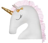 Kinderkissen "Maxi licorne" - weiß 55x55 cm - Atmosphera créateur d'intérieur