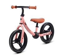 Kinderkraft 2WAY Next Draisienne en Métal, Vélo sans Pédale, Velo Bebe, Guidon Réglables, Durable, Accessoires, De 2 Ans jusqu'à 35 kg, Rosa