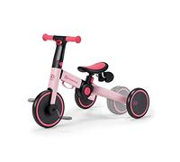 Kinderkraft 4TRIKE Tricycle 3en1 Pliable, dès 12 Mois, jusqu'à 25 kg, Rose
