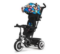 Kinderkraft Aston Tricycle Bébé Évolutif, Draisienne Évolutif, Trike Bebe, Velo Poussette Bebe Évolutif, Velo Enfant 5 Ans, De 9 Mois, Compact, Accessoires Pratiques, Capote Pliante, Multicolor
