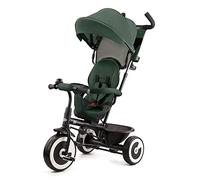 Kinderkraft Aston Tricycle Bébé Évolutif, Draisienne Évolutif, Trike Bebe, Velo Poussette Bebe Évolutif, Velo Enfant 5 Ans, De 9 Mois, Compact, Accessoires Pratiques, Capote Pliante, Vert