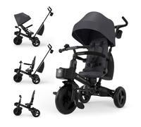 Kinderkraft Aveo 2 Pro Tricycle Évolutif 6en1, dès 9 Mois, Pliable, Gris