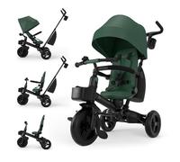 Kinderkraft Aveo 2 Pro Tricycle Évolutif 6en1, dès 9 Mois, Pliable, Vert