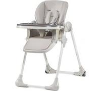 Kinderkraft Chaise haute bébé YUMMY Plateau réglable Tablette amovible Roulettes - Gris Gris G