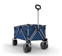 Kinderkraft - Chariot de transport Rollster - Bleu Marine