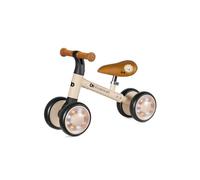 Kinderkraft Cutie Flash Draisienne d'apprentissage sans pédales, Roues avec lumières LED, Design Moderne, Construction sûre, pour Enfants à partir de 1 an, Beige