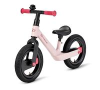 Kinderkraft GOSWIFT Draisienne sans Pédale, Velo Enfant partir de 3 Ans, Ultralégère, Réglage Selle, Fonction de braquage limité, Rose