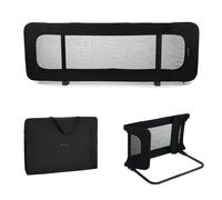 Kinderkraft Guard & Dream Barrière de lit Universelle, pour Enfants de 18 Mois à 5 Ans, Facile à Plier, Hauteur réglable, Noir