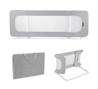 Kinderkraft Guard & Dream Barrière de lit Universelle, pour Enfants de 18 Mois à 5 Ans, Facile à Plier, Hauteur réglable, Gris Clair