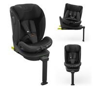 Kinderkraft I-360 2 PRO, siège auto 4 en 1, 40-150 cm, installation ISOFIX facile, 5 positions d'assise, de 0 à 36 kg, EASY SPIN 360° pour un chargement et un déchargement faciles, Noir