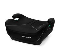 Kinderkraft I-BOOST 2 I-SIZE, Siège rehausseur pour Enfants (125-150 cm), Siège Rehausseur léger (1,2 kg), Installation via ISOFIX et ceinture de Sécurité à 3 points, Large et Profond, Noir
