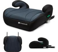 Kinderkraft I-Boost Siège Enfant, Siège Auto, I-Size, 135-150cm, Réhausseur De 9 À 12 Ans, Facile À Monter, Posture Ergonomique, Mousse Supplémentaire, Noir