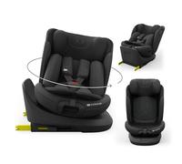 Kinderkraft I-GROW 2 PRO Siège Auto i-Size 40-150 cm (0-12 ans), Dos à la route jusqu’à 105 cm, 5 inclinaisons, ISOFIX + Top Tether, H-GUARD+ & SPS+, Noir