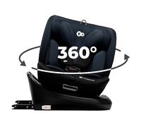 Siège Auto Kinderkraft I-GROW i-Size ISOFIX 360° pivotant 40-150 cm évolutif pour bébé et enfant avec harnais 5 points Noir