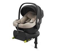 Kinderkraft I-LITE Siège Auto avec base ENDURA SAFE FX, siège auto pour bébé, i-Size, 40-87 cm, rotatif, ISOFIX, ERGO PAD, système modulaire, léger, 3,2 kg, harnais 5 points, 0-12 ans, Beige