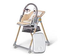 KINDERKRAFT - Chaise haute multifonction Lastree Gris