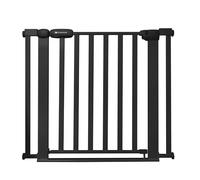 Kinderkraft LOCK&GO, Barrière de Sécurité, Pour Enfants, Barrière de Protection, Pour Portes et Escaliers, 90 degrés d'ouverture, de 75 à 103 cm, Noir