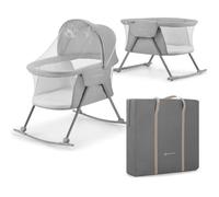 Kinderkraft LOVI Berceau pour bébé, lit de voyage, lit d'enfant, Gris