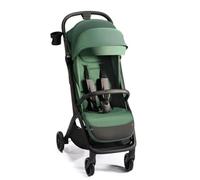 Kinderkraft NUBI 2 Poussette légère, jusqu'à 22 kg, poussette pliable automatique, capote imperméable avec filtre UPF50+, poids léger (8 kg), position allongée, ceintures de sécurité à 5 points, Vert