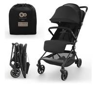 KINDERKRAFT - Poussette cabine - NEBO - compacte - 4 roues - noir