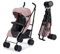Kinderkraft Poussette Canne Siesta Parapluie Pliable/Compacte Position Allongée Jusqu'À 22 Kg Rose