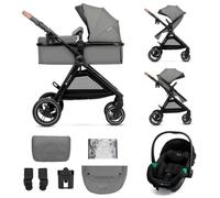 Kinderkraft Poussette combinée ESME PRO 3 en 1, grise