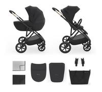 KINDERKRAFT - Poussette multifonction - PRIME 3 - 2 en 1 - 4 roues - noir
