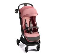 Kinderkraft Poussette NUBI 2 – légère, pliable automatique, jusqu'à 22 kg, ceintures 5 points, rose