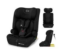 Kinderkraft SAFETY FIX 3 PRO 76-150 cm Siege auto isofix, Isofix 9 à 36kg, de 15 mois à 12 ans, Systèmes de sécurité, L'Appui-tête réglage, Extra TOP TETHER, Harnais à 5 points, Noir