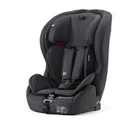 Kinderkraft SAFETY-FIX Siège Auto Bebe Isofix Groupe 1/2/3, Top Tether, Harnais Confortable, Appui-tête Réglable, 10 niveaux, Avec inserts spéciaux, De 9 à 36 kg, Noir